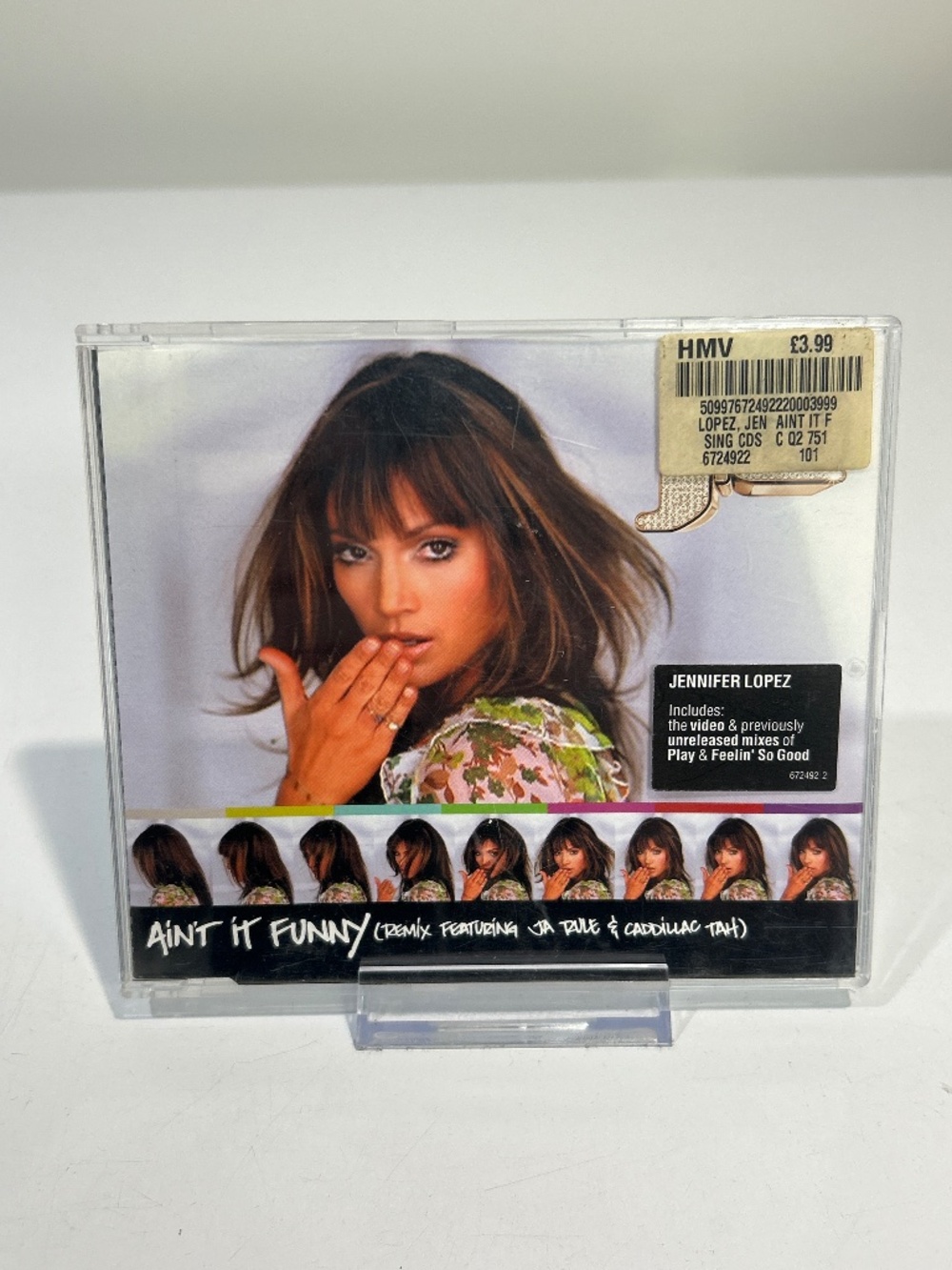 🤯5 for $20🤯 Jennifer Lopez “Ain’t It Funny” CD Single [Dance Pop]